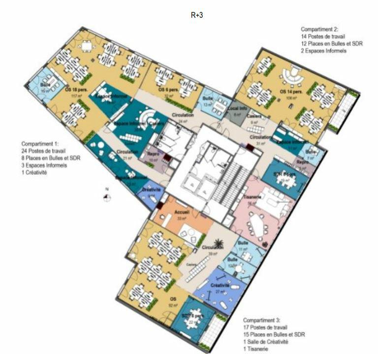 Bureau Gentilly 3056m² Location bureau Gentilly Val-de-Marne OLBUR2117302 1